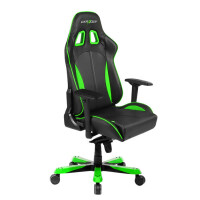 Кресло игровое DXRacer King черный/зеленый (OH/KS57/NE)