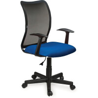 Кресло офисное Brabix Spring MG-307 синий/черный (531404)