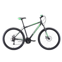 Велосипед Black One Onix 27.5 D Alloy (2019-2020) черный/зел
