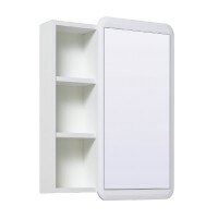 Зеркальный шкаф Runo Капри 55 белый (УТ000003786)
