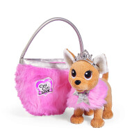 Мягкая игрушка Simba Chi Chi Love Собачка Принцесса с пушистой сумкой
