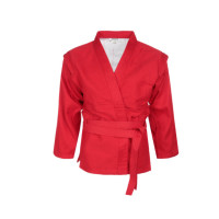 Куртка для самбо Green Hill Junior SCJ-2201 красный 1/140