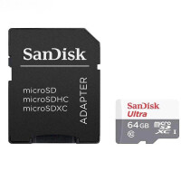 Карта памяти Sandisk microSDXC (SDSQUNR-064G-GN3MA)
