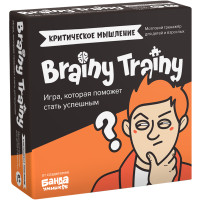 Игра-головоломка Brainy Trainy Критическое мышление УМ546