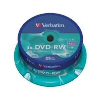 Диск DVD-RW Verbatim 4.7GB 43639