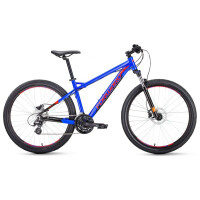 Велосипед Forward Quadro (2018-2019) 27.5 3.0 Disc синий 1