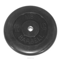 Диск обрезиненный MB Barbell MB-PltB51-15