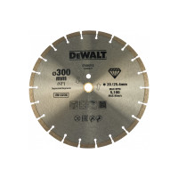 Круг алмазный DeWalt сегментированный универсальный 300x25.4/20мм DT40212