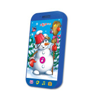 Интерактивная игрушка Азбукварик Смартфончик Весёлый снеговик (81339)