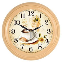 Часы настенные Вега П6-14-102 Кофе