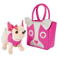 Мягкая игрушка Simba Chi Chi Love Собачка с розовой сумкой (5
