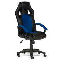Кресло офисное TetChair Driver 36-6/10 черный/синий