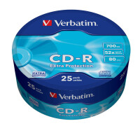 Диск CD-R Verbatim 700MB 43726
