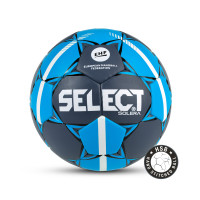 Гандбольный мяч Select Solera IHF-3 серый/синий