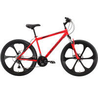 Велосипед Black One Onix 26 D FW красный/черный/красный 18" (HQ-0005344