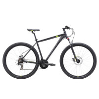 Велосипед Stark 2019 Hunter 29.2 HD черный/серый/зеленый