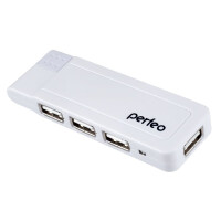 Разветвитель Perfeo USB-HUB PF-VI-H021 4 Port белый