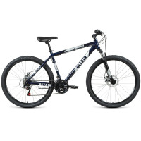 Велосипед Altair AL 27,5 D 21 ск темно-синий/серебро 20-21 г 15" RBKT1M37G021