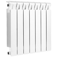 Радиатор отопления Rifar Monolit 500 х 7 секций белый