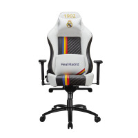 Кресло игровое Tesoro Real Madrid белый/черный (TSMB730RMWH)