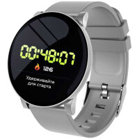 Умные часы Smarterra SmartLife UNO 1.3 TFT серебристый (SM-SL