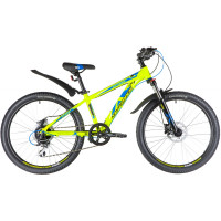 Велосипед Novatrack Extreme (24AHD11GN20) зеленый (139734)