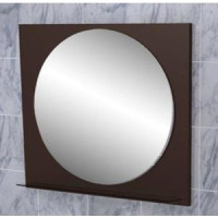 Зеркало Меркана Эвита 65 см, с нижней полкой