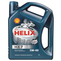 Масло полусинтетическое Shell Helix HX7 Diesel 5W-40 4 л