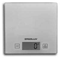 Весы кухонные Ergolux ELX-SK01-С03 серый металлик