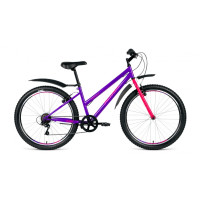 Велосипед Altair MTB HT 26 Low (2019-2020) фиолетовый/бел