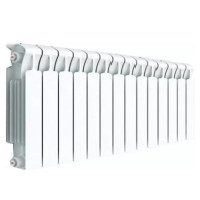 Радиатор отопления Rifar Monolit 500 х 14 секций белый