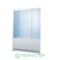 Душевая дверь Sanplast DTR S W4 100*185 Белый/Прозрачное/4 мм (05900110-125)