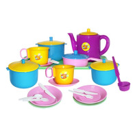 Набор детской посуды Пластмастер Обед (21056)
