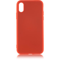 Чехол Brosco Apple iPhone Xs (IPX/XS-NSRB-RED)