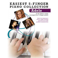 Песенный сборник Musicsales Easiest 5-Finger Piano Collection: Adele