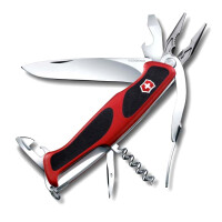 Нож перочинный Victorinox RangerGrip 74 0.9723.CB1 красный/черный