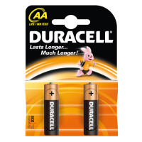 Батарейка Duracell LR6/MN1500-2BL Basic AA