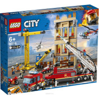 Конструктор Lego City Fire Центральная пожарная станция (60216)