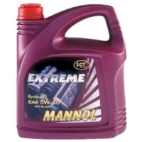 Масло синтетическое Mannol Extreme Sae 5W-40 4 л
