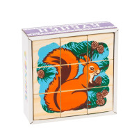 Кубики Томик Животные леса (4444-4)