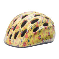 Шлем защитный NovaSport HB10 желтый/красный