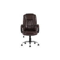 Кресло руководителя Stool Group TopChairs Atlant коричневый (D-430)