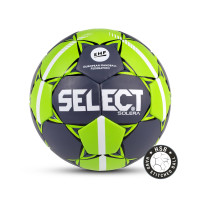 Гандбольный мяч Select Solera IHF-1 серый/лайм