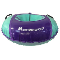 Тюбинг NovaSport CH040.110 бирюзовый/бирюзовый/фиолетовый (без камеры)