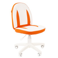 Кресло детское Chairman Kids 122 белый/оранжевый (00-07033127)