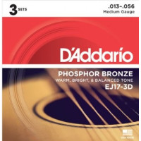 Струны D'Addario EJ17-3D