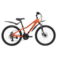 Велосипед Stark 2019 Rocket 24.3 HD оранжевый/черный (H0