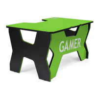 Компьютерный стол Generic Comfort зеленый/черный (GAMER2/NE)