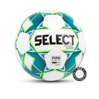 Мяч футзальный Select Futsal Super FIFA (850308) №4 белый/синий/зеленый