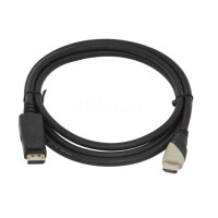 Кабель HDMI DisplayPort (2м) черный